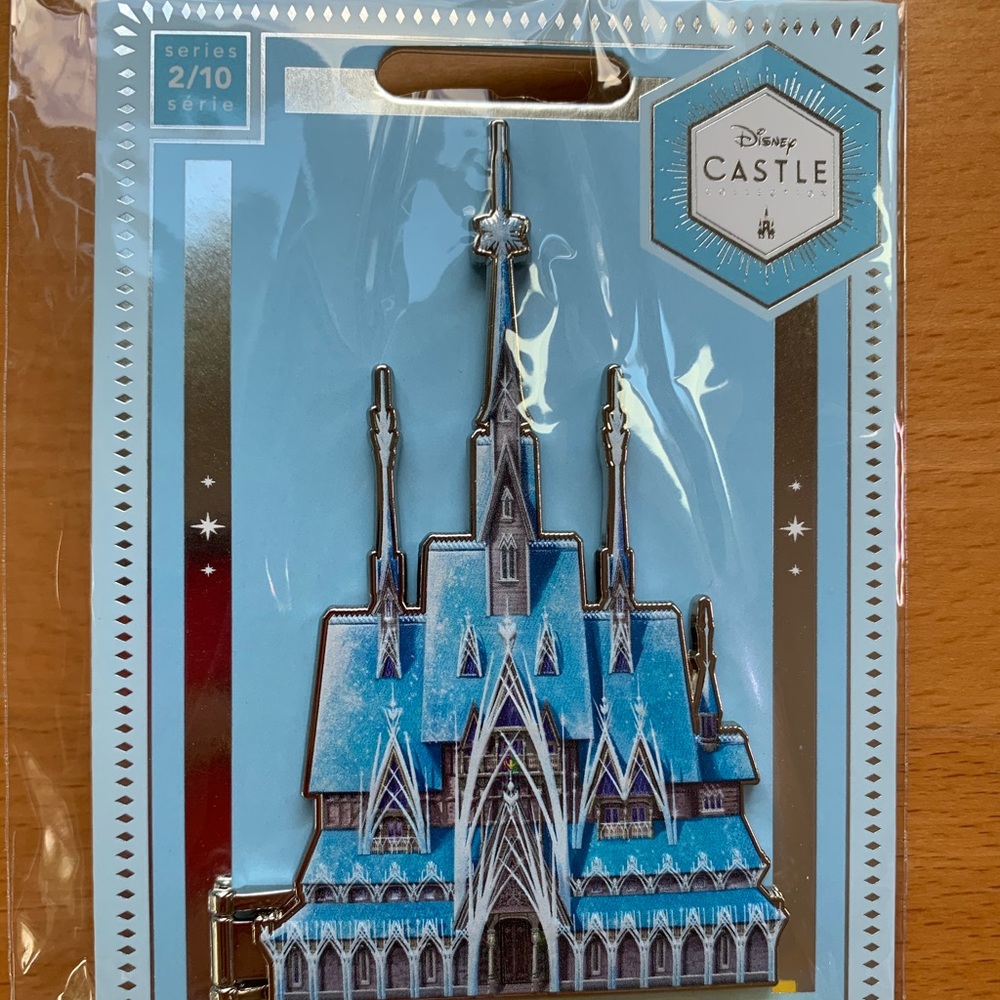 disney castle collection pin frozen castle